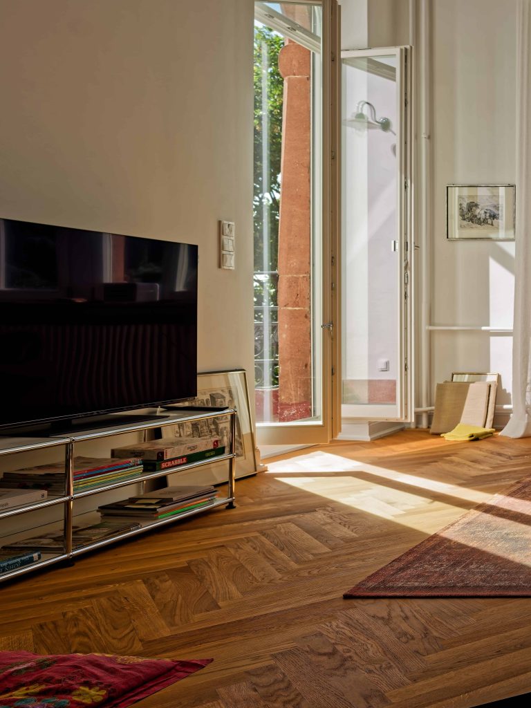 Wohnzimmer mit TV
